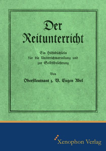 Produktbild: Der Reitunterricht