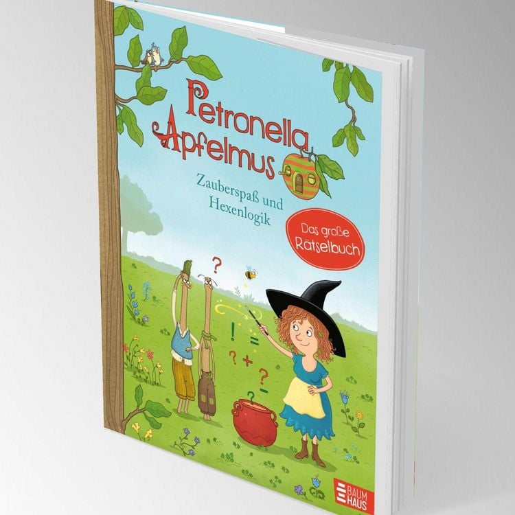 Produktbild: Petronella Apfelmus - Zauberspa&szlig; und Hexenlogik. Das gro&szlig;e R&auml;tselbuch