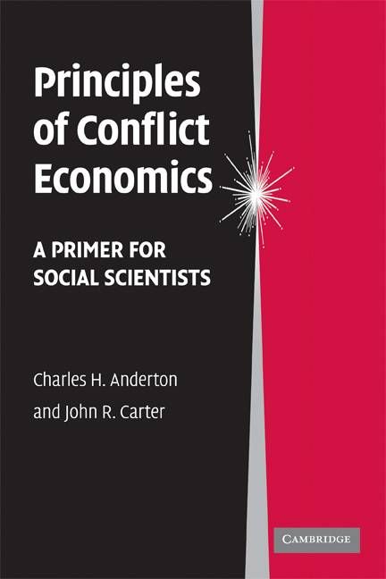 Produktbild: Anderton, C: Principles of Conflict Economics