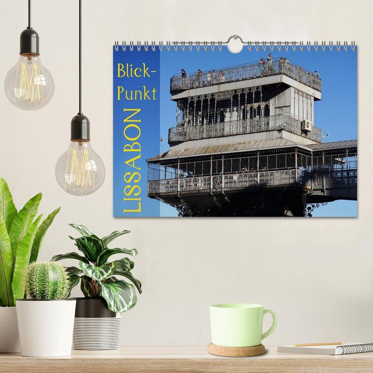 Produktbild: BlickPunkt Lissabon (Wandkalender 2026 DIN A4 quer), CALVENDO Monatskalender