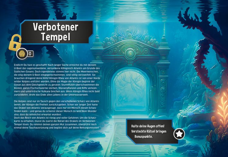 Produktbild: Stay alive! R&auml;tsel-Challenge - &Uuml;berlebe in Atlantis