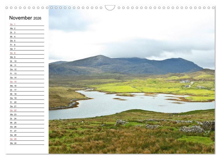 Produktbild: Schottland - grandiose Landschaften im Westen (Wandkalender 2026 DIN A3 quer), CALVENDO Monatskalender