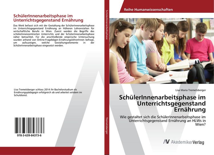 Produktbild: Sch&uuml;lerInnenarbeitsphase im Unterrichtsgegenstand Ern&auml;hrung