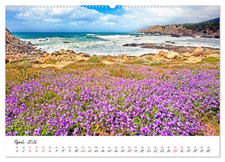 Produktbild: Sardinien - Die Sch&ouml;ne im Meer (Wandkalender 2026 DIN A2 quer), CALVENDO Monatskalender