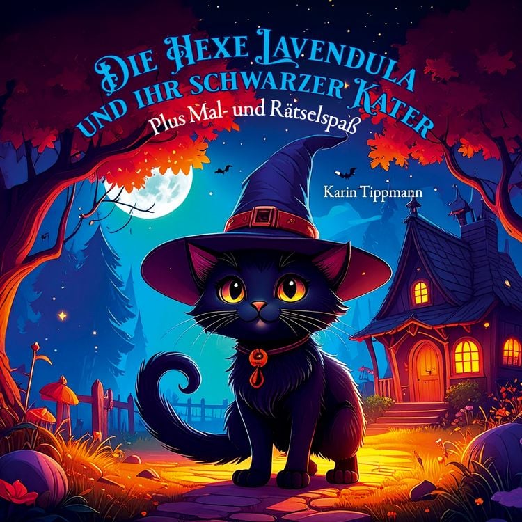 Produktbild: Die Hexe Lavendula und ihr schwarzer Kater
