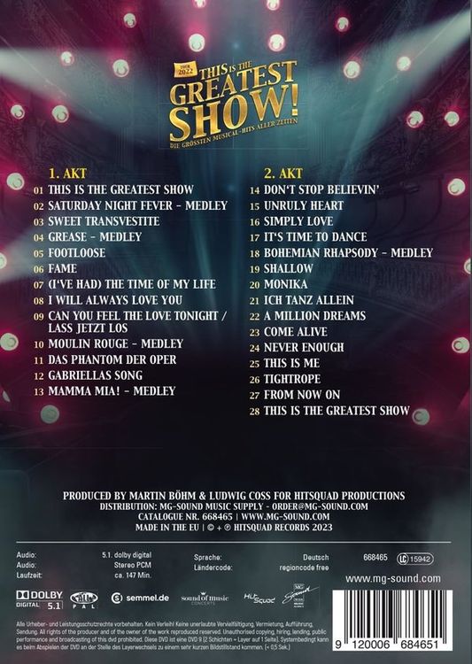 Produktbild: This is the Greatest Show! - Tour 2022