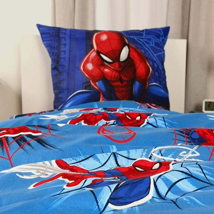 Produktbild: Klaus Hering 4436433050 - Disney Bettw&auml;sche, Spiderman, 80x80+135x200 cm