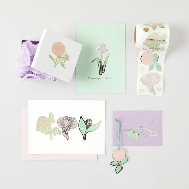 Produktbild: Sticker The Sky is the Limit, Blumen , 100 Stk/Rolle
