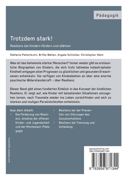 Produktbild: Trotzdem stark! Resilienz bei Kindern f&ouml;rdern und st&auml;rken