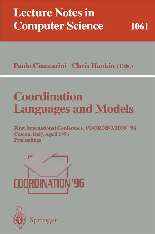 Produktbild: Coordination Languages and Models