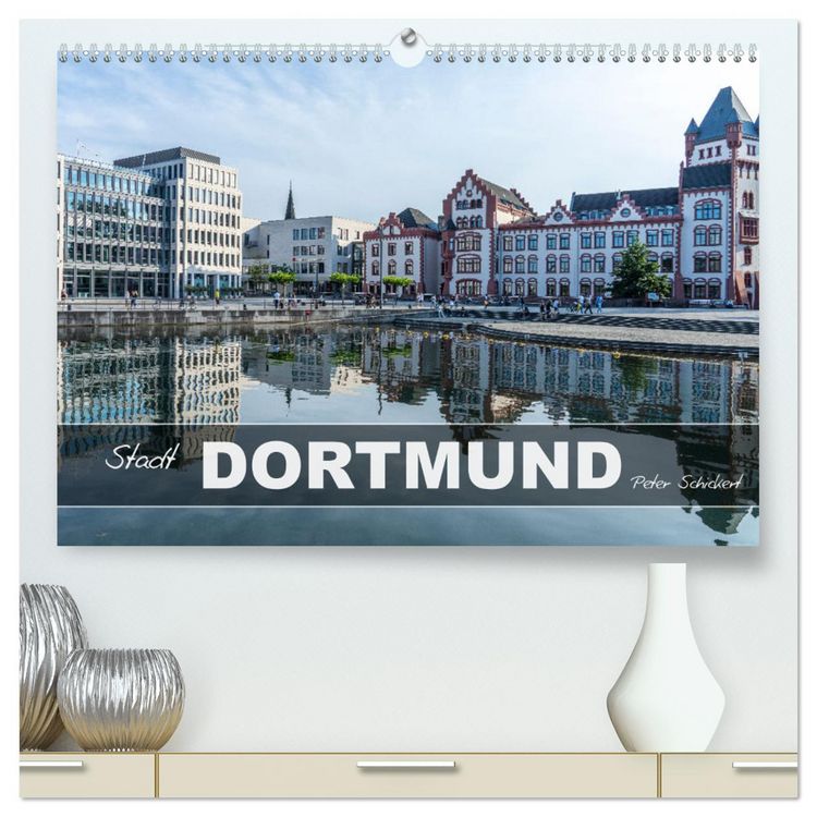 Produktbild: Stadt Dortmund (hochwertiger Premium Wandkalender 2026 DIN A2 quer), Kunstdruck in Hochglanz