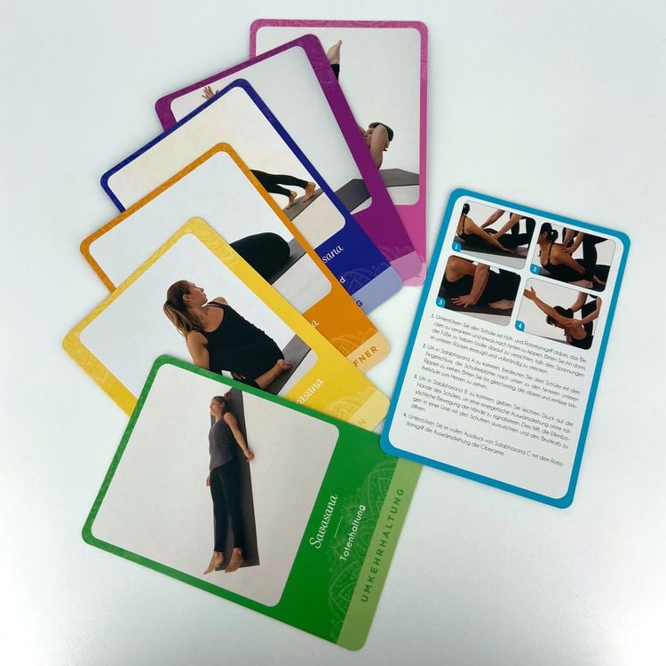 Produktbild: Yoga-Haltungen korrigieren &ndash; Kartenset