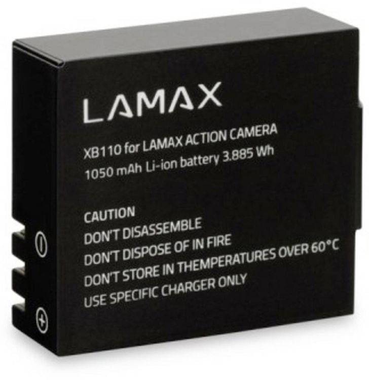 Produktbild: Lamax LMXBATX Akkupack Lamax X3.1 Atlas, Lamax X7.1 NAOS, Lamax X8.1 Sirius, Lamax X8 Electra, Lamax X9.1, Lamax X10.1