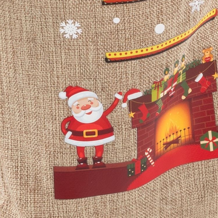 Produktbild: Idena Weihnachtsstrumpf Tannenbaum Kamin 31x46cm