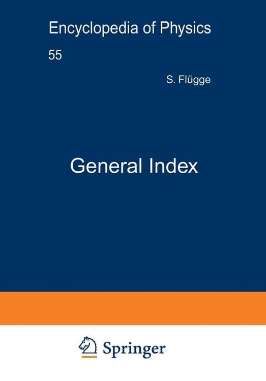 Produktbild: General Index / Generalregister