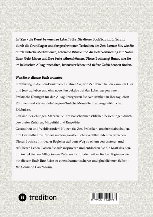 Produktbild: Zen - die Kunst bewusst zu Leben