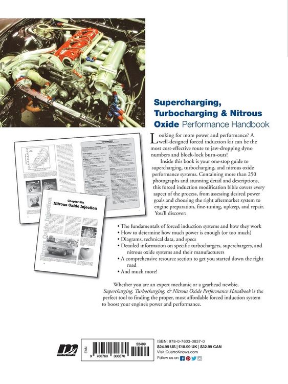 Produktbild: Supercharging, Turbocharging and Nitrous Oxide Performance