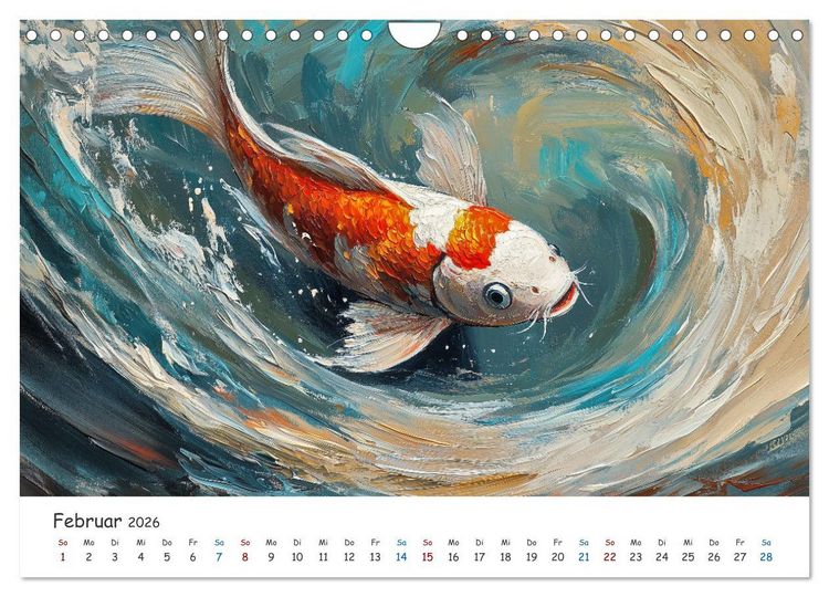 Produktbild: Tiere in der Kunst (Wandkalender 2026 DIN A4 quer), CALVENDO Monatskalender
