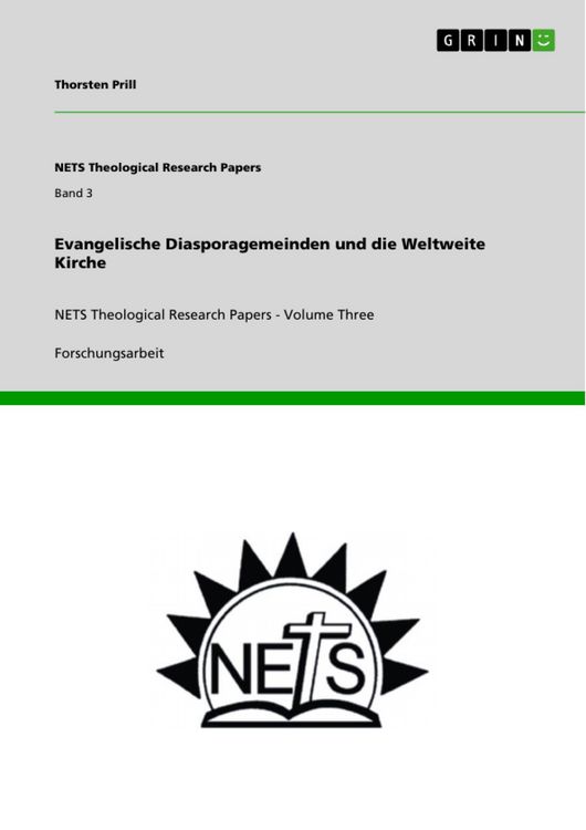 Produktbild: Evangelische Diasporagemeinden und die Weltweite Kirche