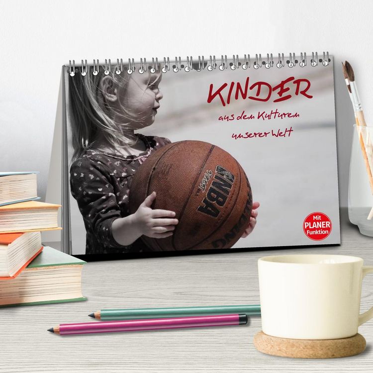 Produktbild: Kinder aus den Kulturen unserer Welt (Tischkalender 2026 DIN A5 quer), CALVENDO Monatskalender