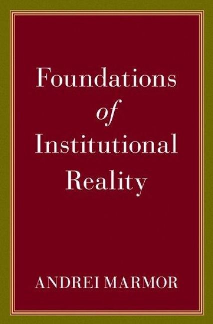 Produktbild: Foundations of Institutional Reality