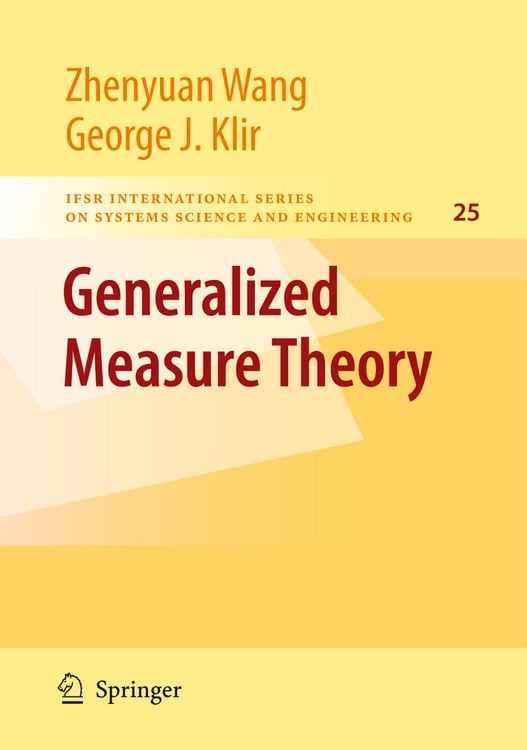 Produktbild: Generalized Measure Theory