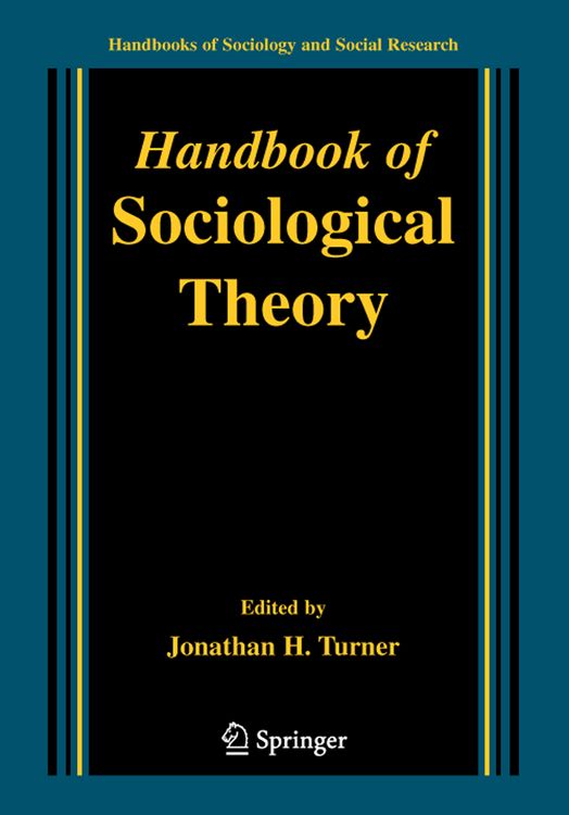 Produktbild: Handbook of Sociological Theory