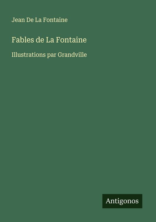 Produktbild: Fables de La Fontaine