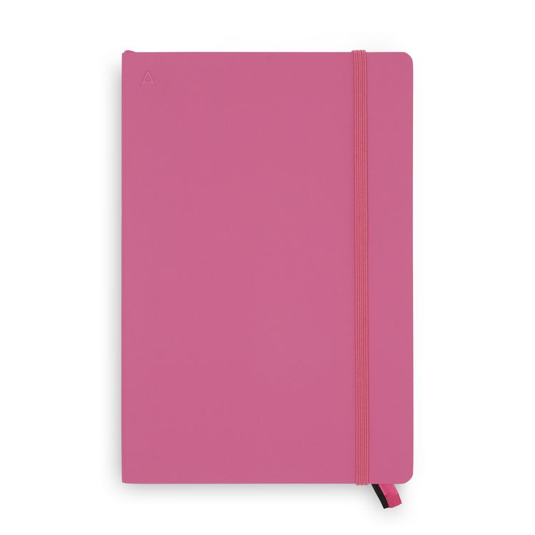 Produktbild: Notizbuch A5 Softcover Candy Pink Liniert, 128 Seiten