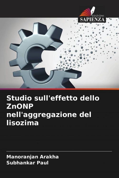 Produktbild: Studio sull'effetto dello ZnONP nell'aggregazione del lisozima