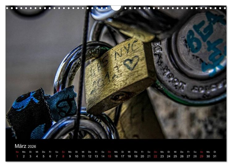 Produktbild: Brooklyn Bridge - New York City (Wandkalender 2026 DIN A3 quer), CALVENDO Monatskalender
