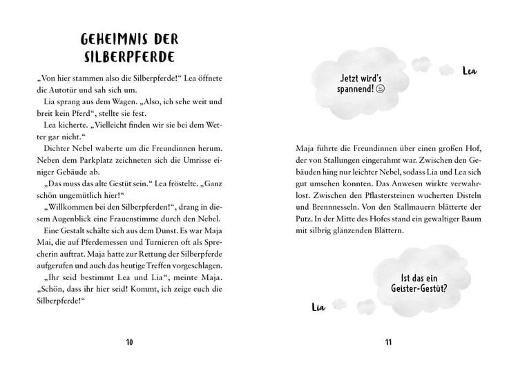 Produktbild: Lia und Lea im Ponygl&uuml;ck &ndash; Silberpferde in Not