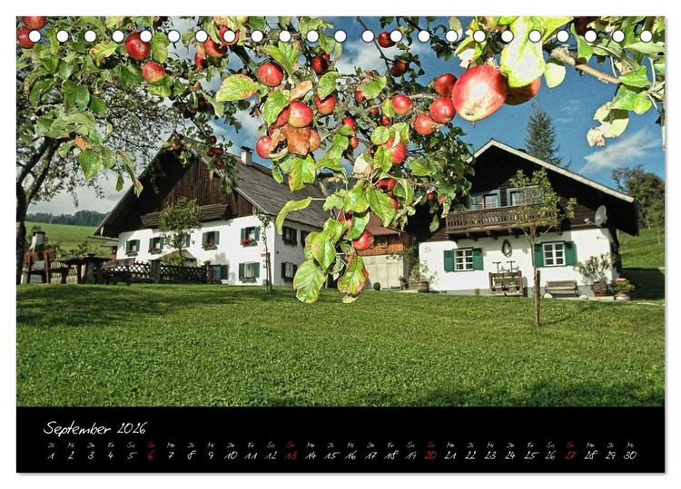 Produktbild: Attersee im Salzkammergut 2026 (Tischkalender 2026 DIN A5 quer), CALVENDO Monatskalender