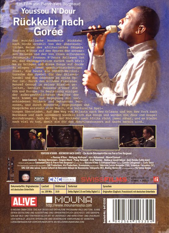 Produktbild: Youssou N'Dour - R&uuml;ckkehr nach Goree
