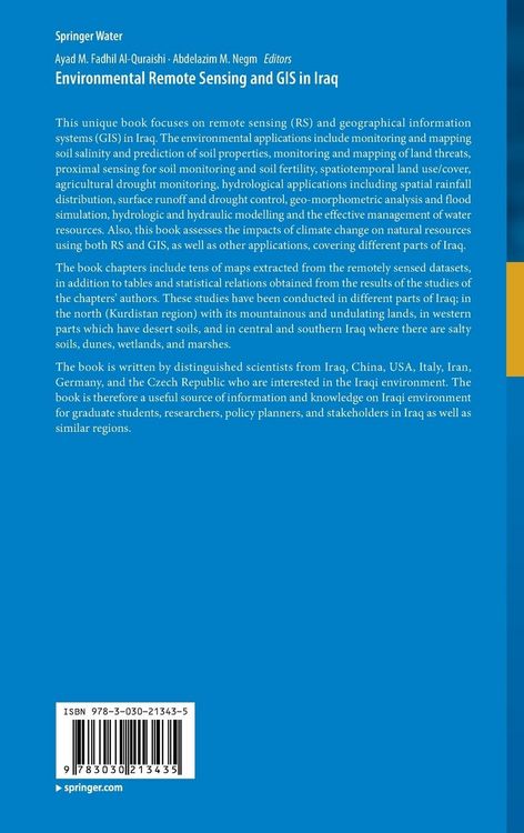 Produktbild: Environmental Remote Sensing and GIS in Iraq