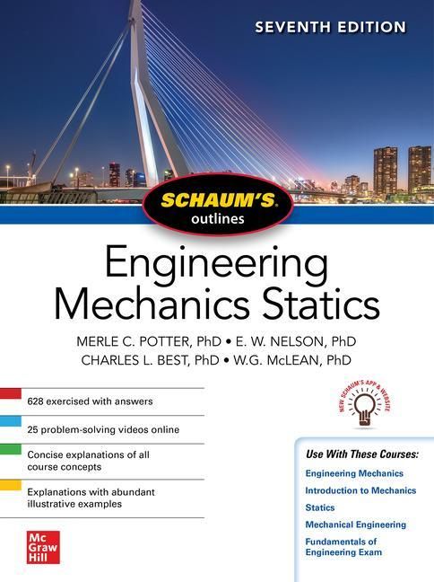 Produktbild: Schaum's Outline of Engineering Mechanics: Statics, Seventh Edition