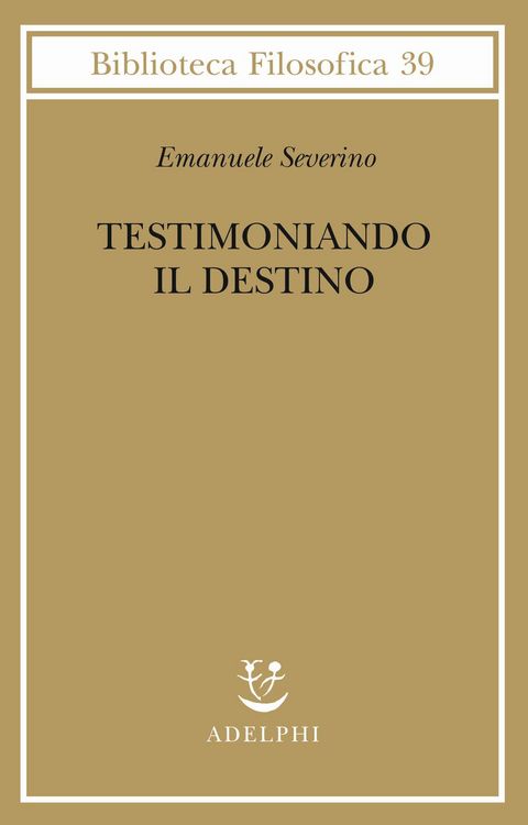 Produktbild: Testimoniando il destino