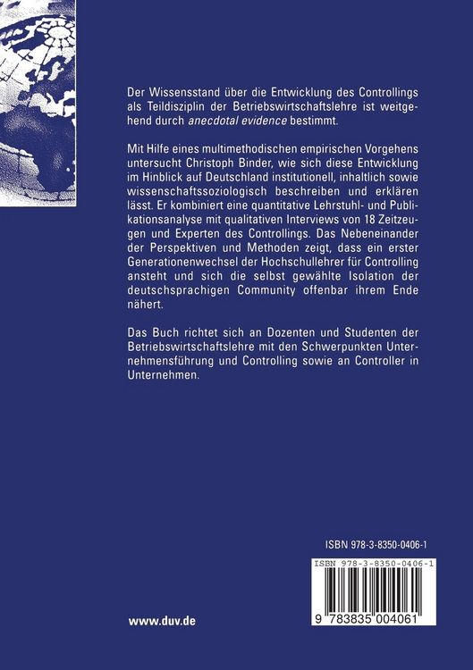 Produktbild: Die Entwicklung des Controllings als Teildisziplin der Betriebswirtschaftslehre