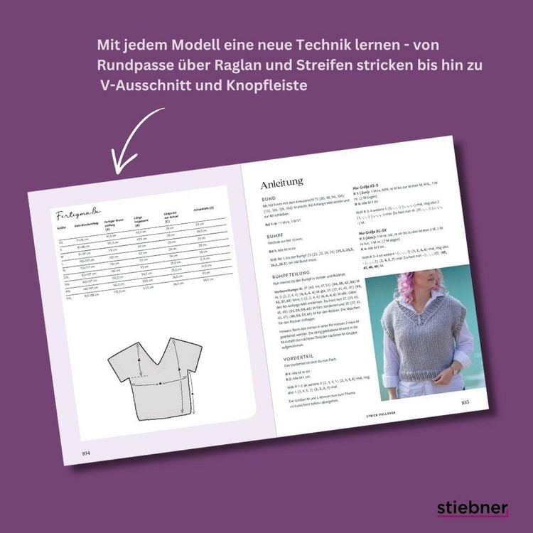 Produktbild: Pullover stricken ganz einfach