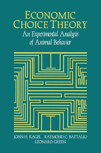 Produktbild: Economic Choice Theory