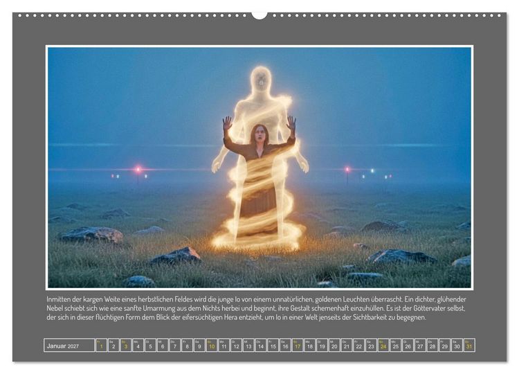 Produktbild: Die Zeus-Aff&auml;ren (Wandkalender 2027 DIN A2 quer), CALVENDO Monatskalender