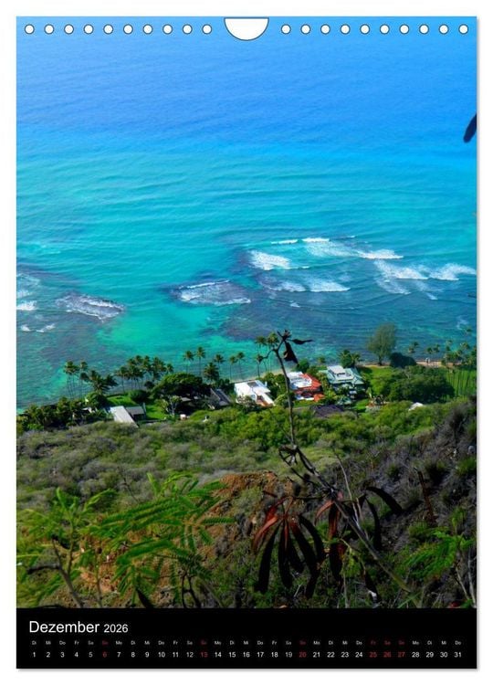 Produktbild: Hawaii (Wandkalender 2026 DIN A4 hoch), CALVENDO Monatskalender