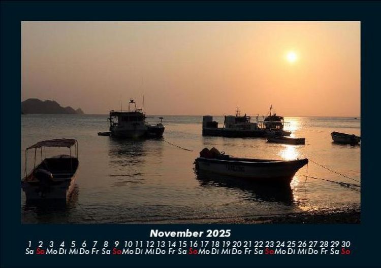 Produktbild: Boote 2025 Fotokalender DIN A5