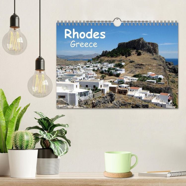 Produktbild: Rhodes - Greece (Wall Calendar 2026 DIN A4 landscape), CALVENDO 12 Month Wall Calendar