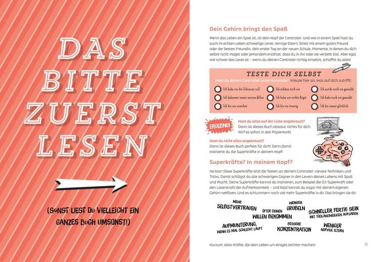 Produktbild: Dein Kopf, der Superheld - Wecke die 15 Superkr&auml;fte in dir
