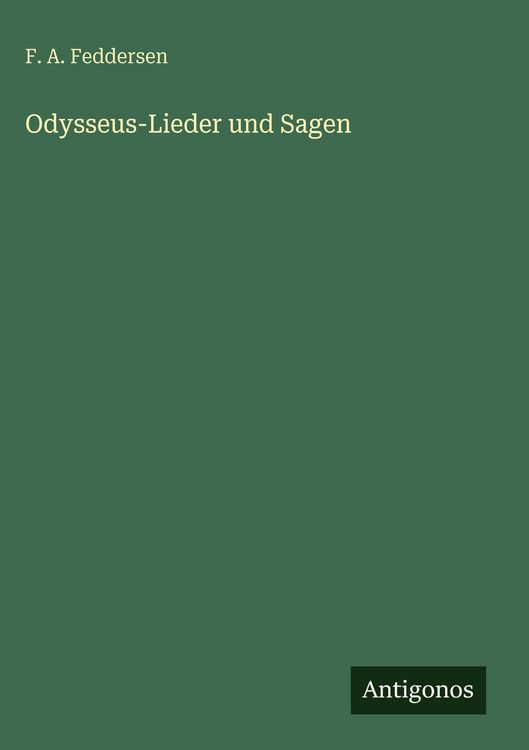 Produktbild: Odysseus-Lieder und Sagen