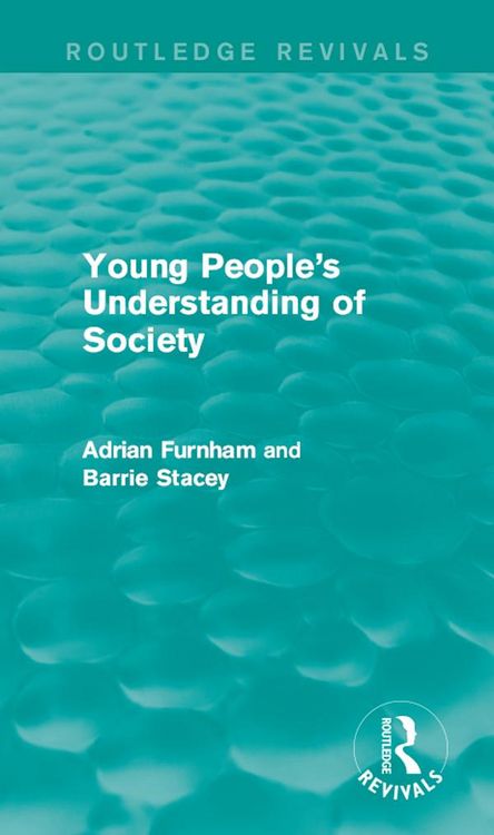 Produktbild: Young People's Understanding of Society (Routledge Revivals)