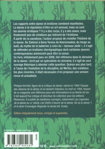 Produktbild: Danse et &eacute;rotisme : la muse de mauvaise r&eacute;putation