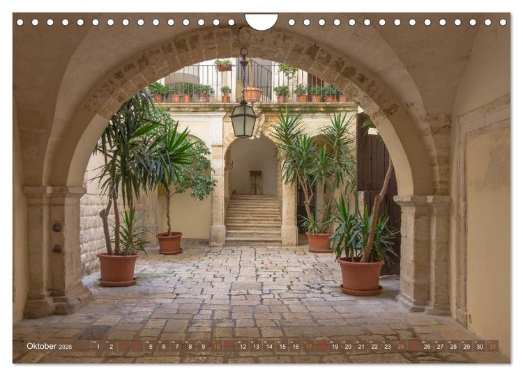 Produktbild: Altstadt Bari Vecchia (Wandkalender 2026 DIN A4 quer), CALVENDO Monatskalender