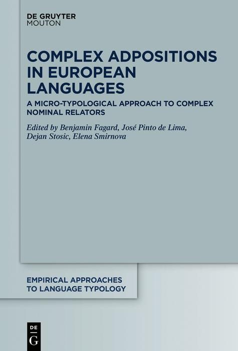 Produktbild: Complex Adpositions in European Languages